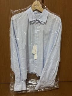 GALERIE VIE コットン ダブルカラーシャツ ライトブルー - メルカリ