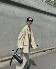 CLANE 2WAY ARRANGE TAILORED OVER JACKETのサムネイル