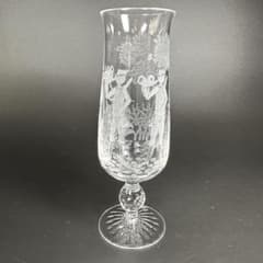 未使用 マイセンクリスタル ハンティング シャンパンフルート(16.5cm)1