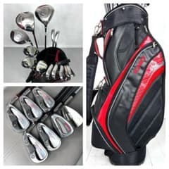 メンズ　ゴルフクラブセット　14本 メンズゴルフクラブセット 14本 キャディーバック付き ゴルフバッグ