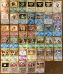 ポケモンカード 旧裏 レアカード 40枚セットのサムネイル
