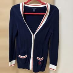 TOMMY HILFIGER ネイビー カーディガン