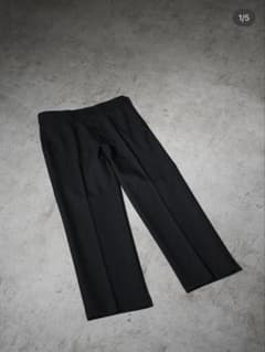 w double polyester pants サイズ2 W005 ovy W double polyester pants OVY KAJA - メルカリ