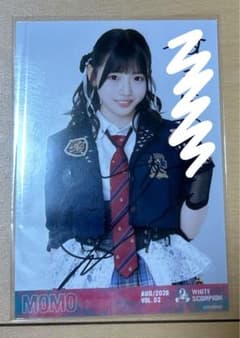 WHITE SCORPION MOMO 生写真 直筆サイン入りのサムネイル