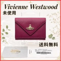 Vivienne Westwood 新品エンジ ミニ財布 レター型 紫 折財布 - メルカリ