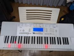 CASIO】 LK-222 光ナビゲーションキーボード スタンド付き - メルカリ