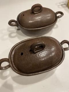 小川佳子　一人鍋　茶色　２つセットのサムネイル