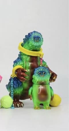 ゴーヤ怪獣 ネオグリーンゴーヤファミリー 2体セット - メルカリ