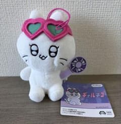 ギャルネコ　かわにいマスコット ツナ　扇風機 ぬいぐるみ　マスコット