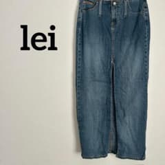 美品✨ lei デニム タイトスカート スリット入り デニムスカート