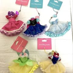 ディズニーリゾート　ドレスストラップセット プリンセスのドレスを再現☆東京ディズニーランド ディズニー