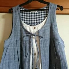 新品重ね着風チュニックのサムネイル