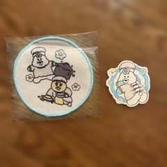 KAWAISOUNI! んぽちゃむ コースター＆ステッカー
