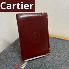 カルティエ CARTIER パスケース マストライン 札入れ カードケース 写真入れ ボルドー 楽天市場】Cartier カルティエ マストライン カードケース パスケース