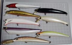シーバス ルアーまとめ売り 8個セット - メルカリ