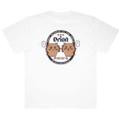オリオンビール×ちいかわ シーサーのおみやげやさんTシャツ (ア…ぅん…) XLのサムネイル