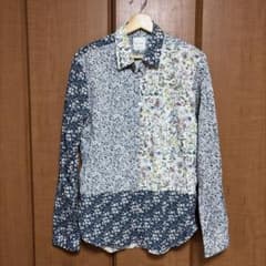 Paul Smith 花柄 長袖シャツ イタリア製 M - メルカリ