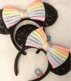 極美品 ディズニーランド 40周年 カチューシャ ２つ ドリームゴーラウンドのサムネイル