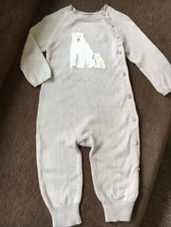 baby gap 白くま ニットロンパース 80のサムネイル