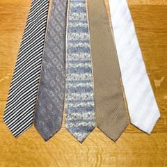 【美品厳選】ビジネス・就活 ブランドネクタイまとめ売り｜爽やか＆高級感｜1年　⑫