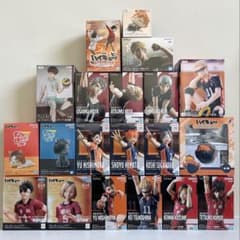 ハイキューフィギュア20点セット まとめ売り 新品未開封 一本ナイッサー!!
