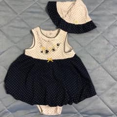 お値引き！リトルミー  ロンパース6M  帽子付きのサムネイル