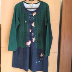 クニオコレクション　長袖チュニック　Lサイズのサムネイル