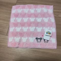 Disney TSUM TSUM 수건 손수건 핑크