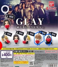 【新品未使用品】GLAY めじるしアクセサリー JIRO ズラー 2種のサムネイル