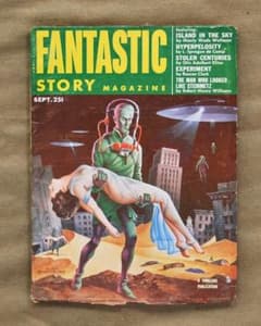 Thumbnail of ファンタスティック・ストーリー・マガジン1953年9月アレックス・ショーンバーグ