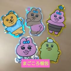 おぱんちゅうさぎ【シークレット入り】 ホログラムステッカー 5種セットのサムネイル