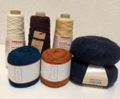 単色毛糸いろいろ【レシピ2点付き】のサムネイル