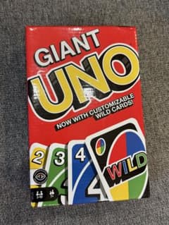 【りおいむにだ 様専用】GIANT UNO カスタマイズ可能ワイルドカード付きのサムネイル