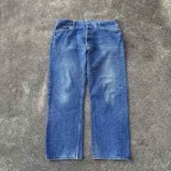 80s Levi's 501 濃紺 ボタン裏520 ナイロンフットボタン W38 - メルカリ