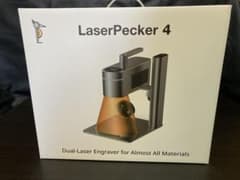 LaserPecker 4 レーザーペッカー 4 デュアルレーザー彫刻機 中古品のサムネイル