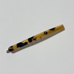 【potete】【新品•未使用】べっ甲柄 ヘアピン Hair pin barのサムネイル