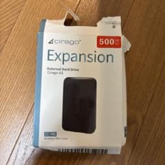 Cirago Expansion 500GB 外付けHDD - メルカリ
