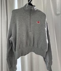 ⭐︎puku様専用⭐︎ Nike グレー ハーフジップ トレーナー Mのサムネイル