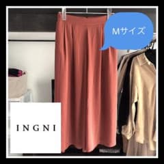 【美品】【INGNI】【イング】【M】ガウチョパンツ　テラコッタのサムネイル