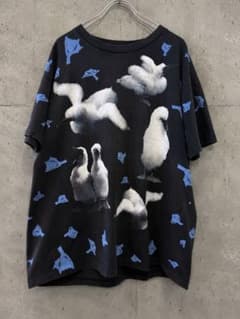 希少 90s ANDAZIA アオアシカツオドリ 総柄 Tシャツ L - メルカリ