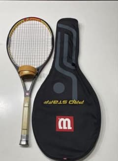 希少ビンテージ　USスペック Prostaff Tour90 G2 4 1/4 希少ビンテージ Wilson Pro Staff Tour90 G2 4 1/4 - メルカリ