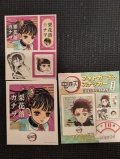 鬼滅の刃 栗花落カナヲ フォトカード ステッカーセット - メルカリ