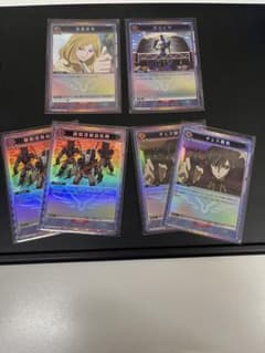 ユニオンアリーナ　コードギアス  パラレル5枚セット　R★のサムネイル