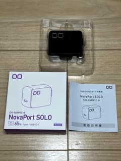 値引交渉OK！CIO GaN急速充電器 NovaPort SOLO 65W 軽量のサムネイル