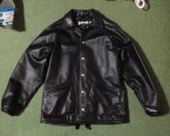 新品未使用　Schott　カウハイド　レザー　コーチジャケットのサムネイル
