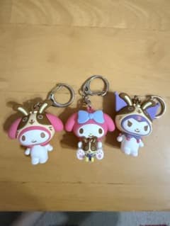 マイメロディ・クロミ・宇佐美キーホルダー 3個セットのサムネイル