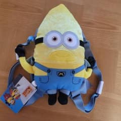 미니언즈 괴도 글루의 미니언 초변신 봉제인형 배낭 약 32cm