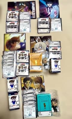 名探偵コナン セガラッキーくじ メモリアルカット各種のサムネイル