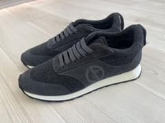 Giorgio Armani ダークグレー スニーカー US10サイズのサムネイル