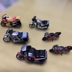 バイクミニチュアセット 6台 - メルカリ